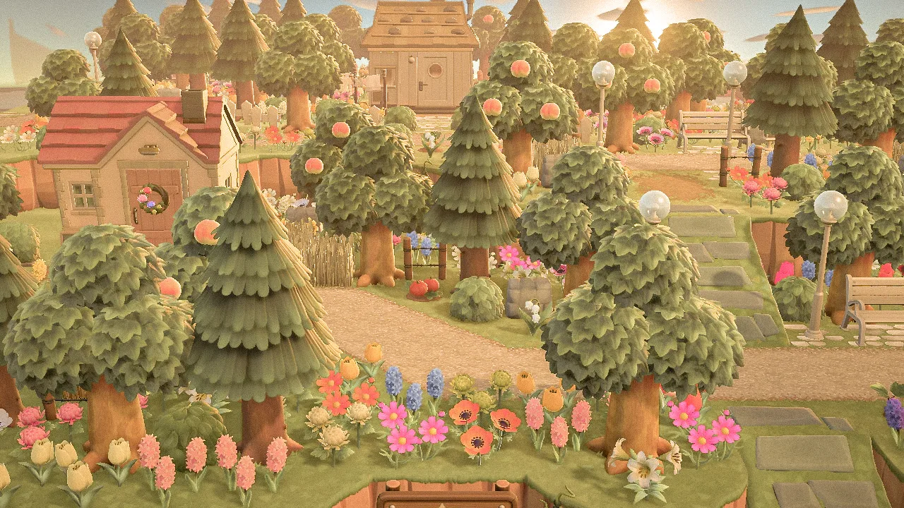 Honeypot — a springcore Animal Crossing dream island