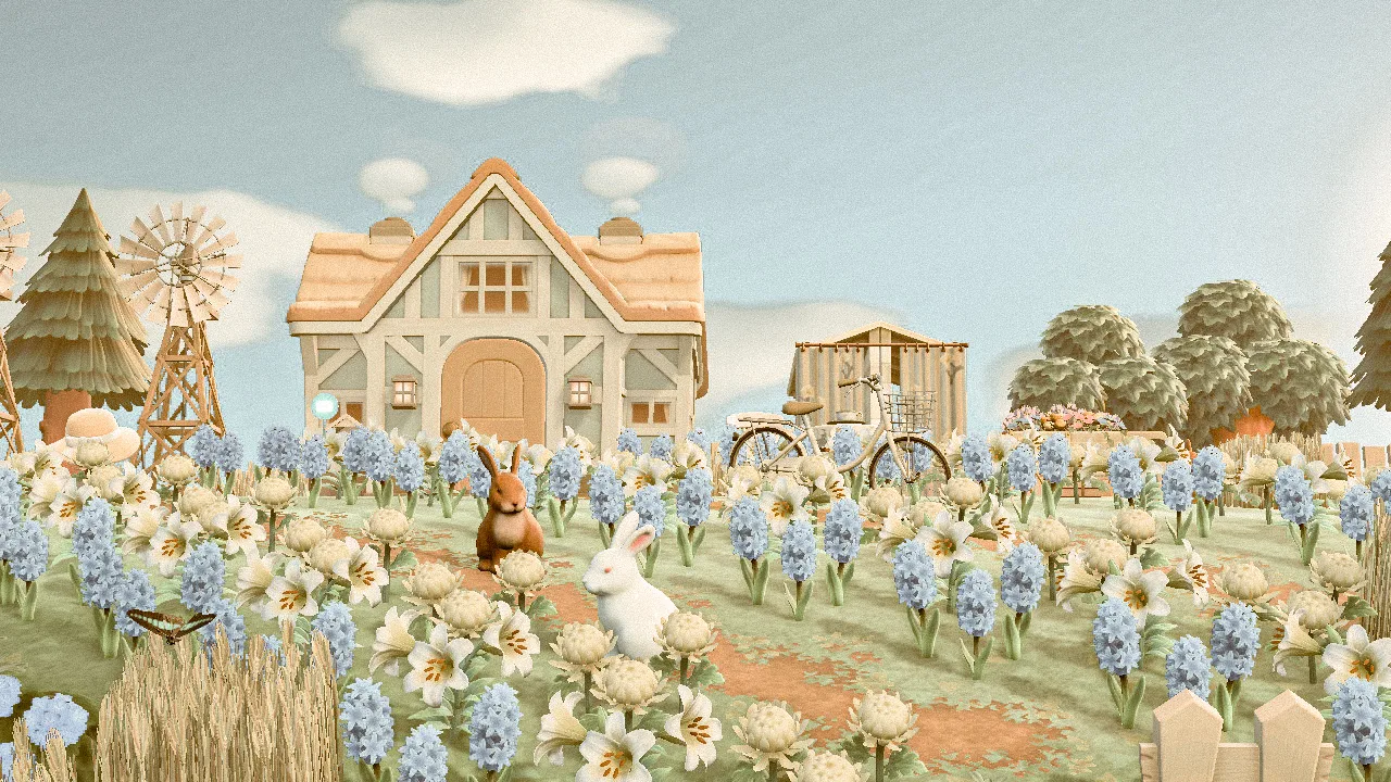 Sofia — a cottagecore Animal Crossing dream island